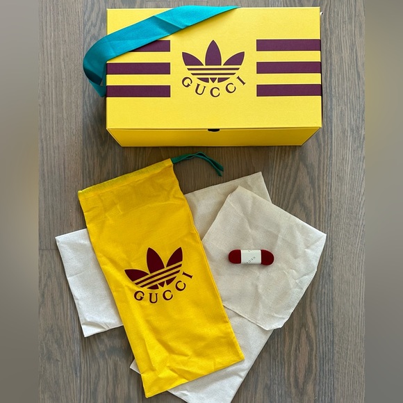 Adidas x Gucci gazelle. Size 10.5 Excellent condition. Worn 2x - Picture 10 of 10